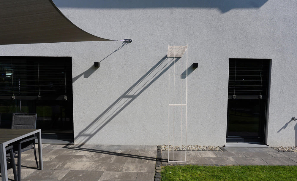 Pulverbeschichtet RAL 9001 Cremeweiß Pulverbeschichtet RAL 9001 Cremeweiß