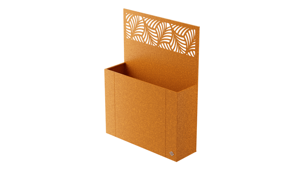 Hochbeet Manarola mit Sichtschutz Cortenstahl Hochbeet Manarola mit Sichtschutz Cortenstahl