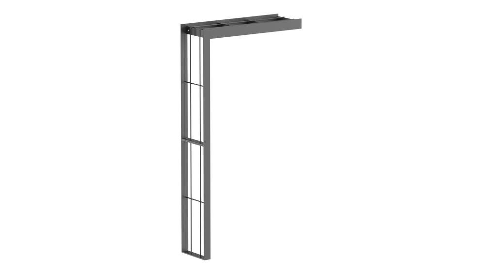 Pulverbeschichtet anthrazit Pulverbeschichtet anthrazit