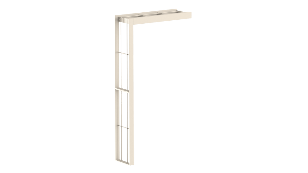 Pulverbeschichtet Sonderfarbe RAL 9001 Cremeweiß Pulverbeschichtet Sonderfarbe RAL 9001 Cremeweiß