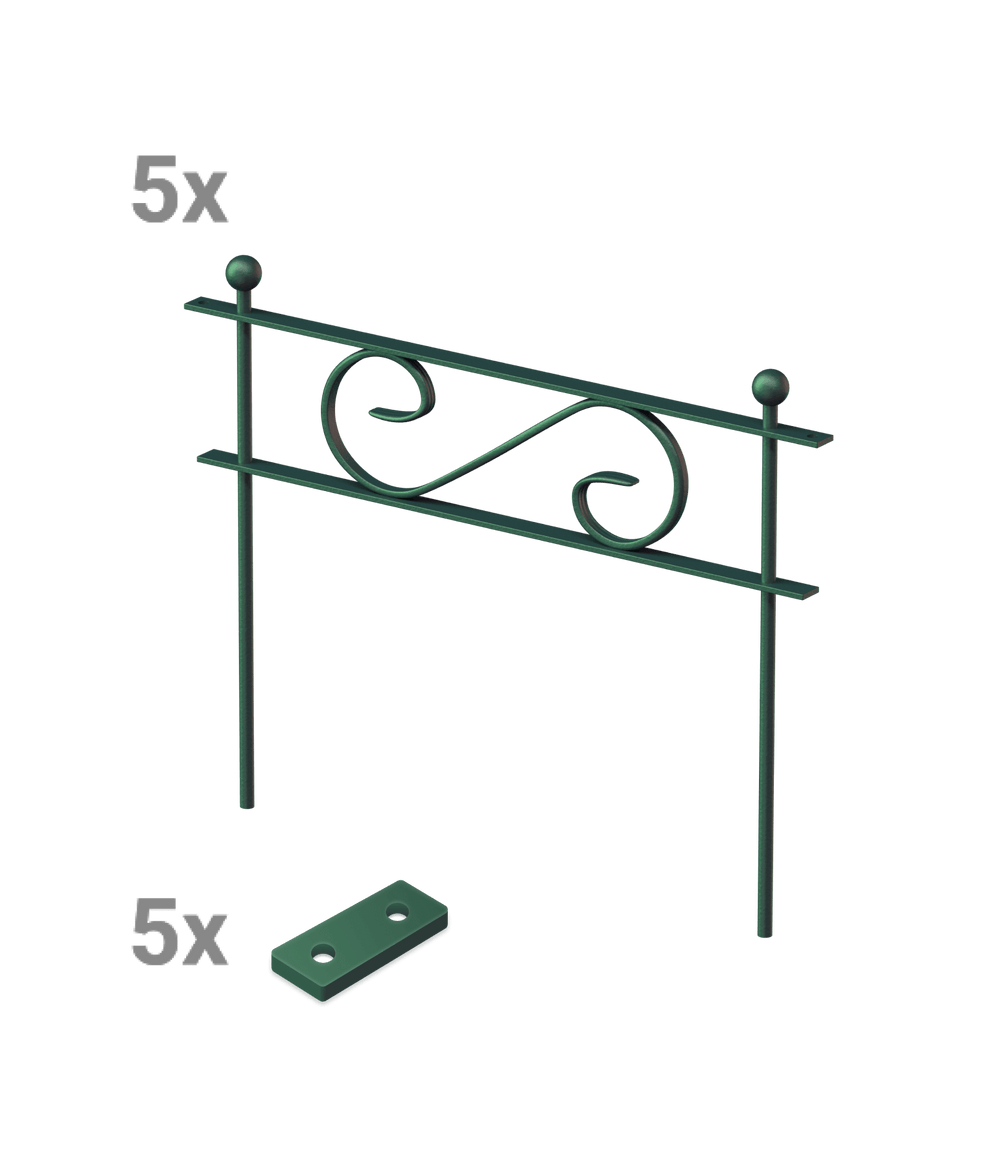 Beetzaun Balerna Set Beetzaun Balerna Set