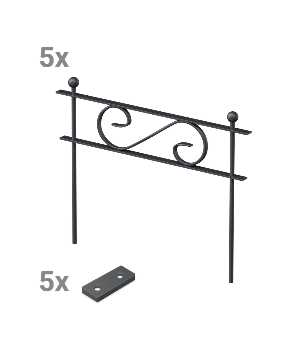 Beetzaun Balerna Set Beetzaun Balerna Set