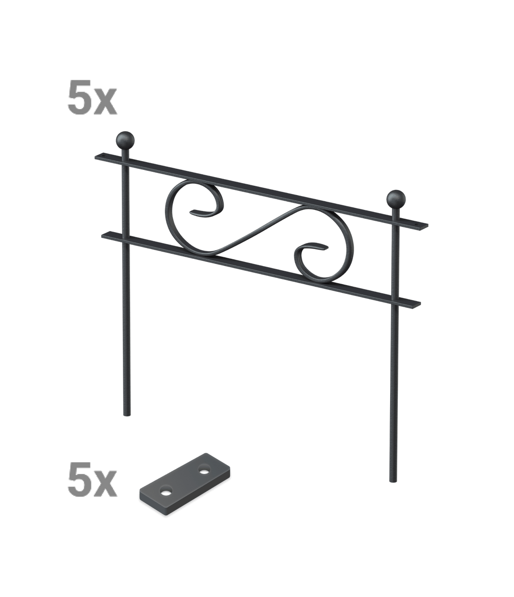Beetzaun Balerna Set Beetzaun Balerna Set