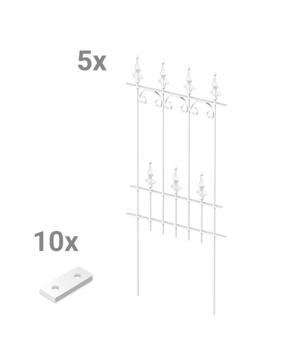 Steckzaun Lucca im Set Steckzaun Lucca im Set