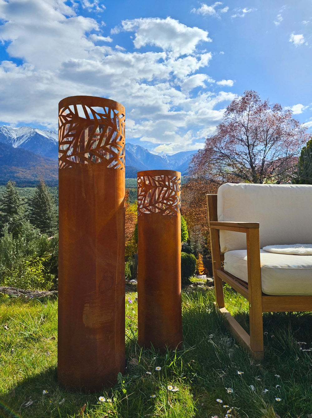 Windlichtsäule Livenza Set Windlichtsäule Livenza Set