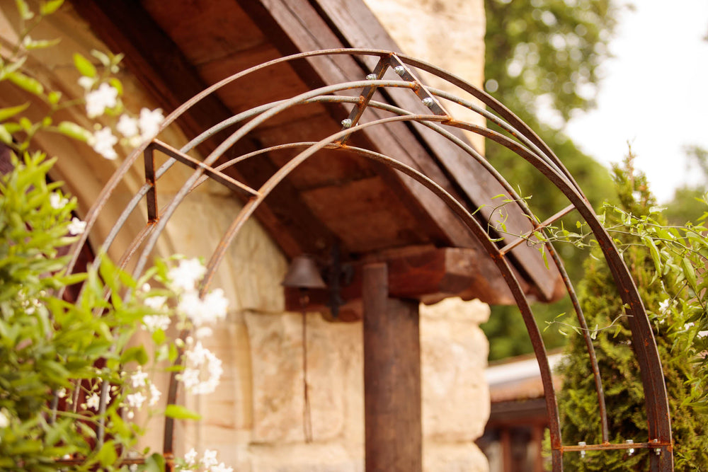 Rosenbogen Cosenza Nahaufnahme Bogen | Unbeschichtet Rosenbogen Cosenza Nahaufnahme Bogen | Unbeschichtet