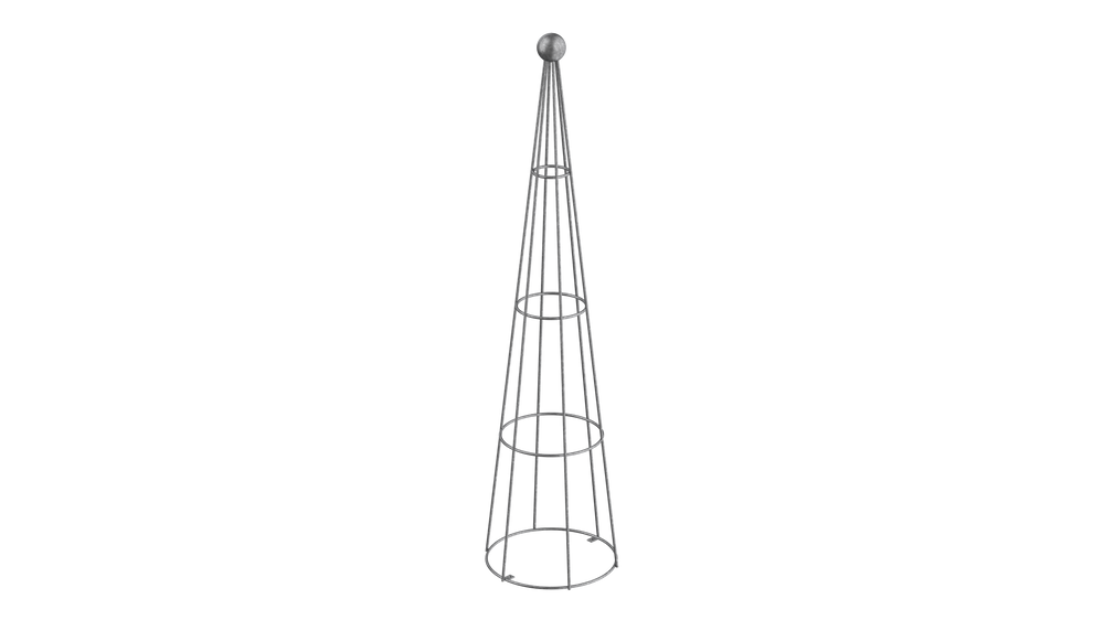 Obelisk Enna in feuerverzinkt als 3D-Modell Obelisk Enna in feuerverzinkt als 3D-Modell