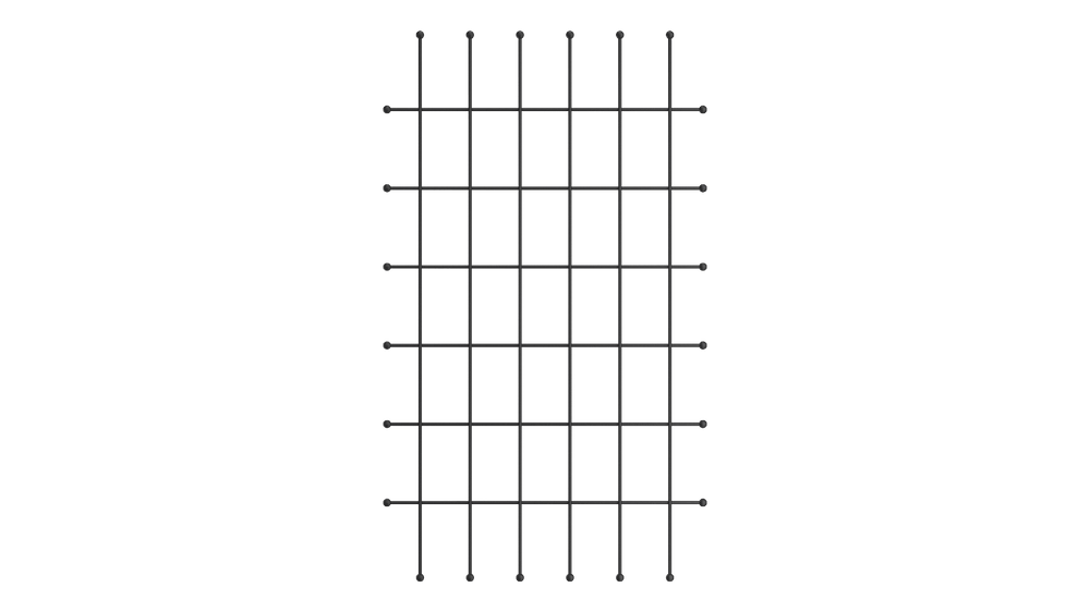 Rankgitter Tarent groß in pulverbeschichtet Sonderfarbe RAL 9005 Tiefschwarz als 3D-Modell Rankgitter Tarent groß in pulverbeschichtet Sonderfarbe RAL 9005 Tiefschwarz als 3D-Modell