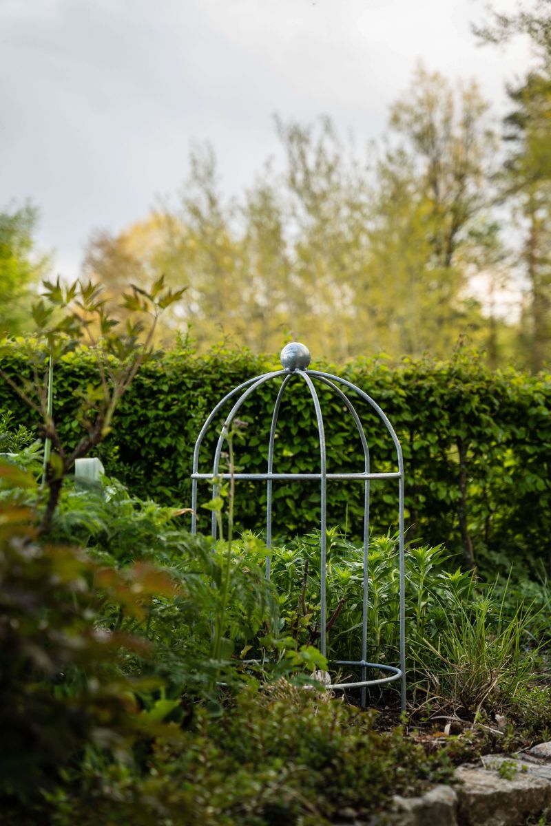 Pflanzenstütze Arezzo im grünen Garten